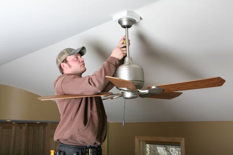 Ceiling Fan Mounting in Wilmington, NC